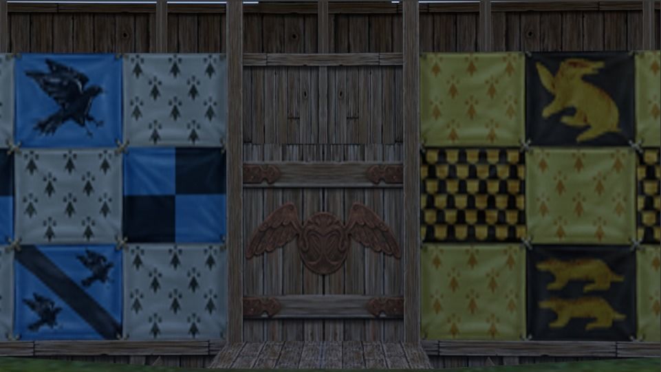 Quidditch Stadium Low-poly 3D model_13