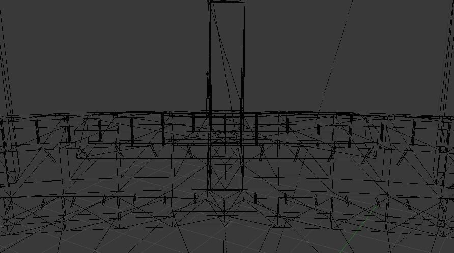 Quidditch Stadium Low-poly 3D model_89