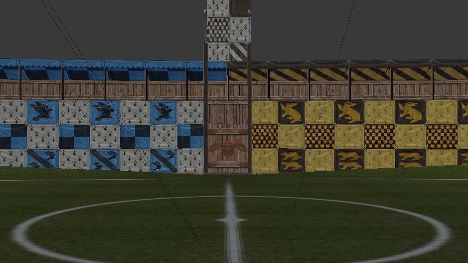 Quidditch Stadium Low-poly 3D model_43