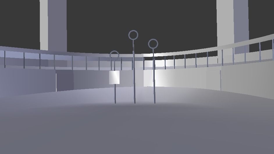 Quidditch Stadium Low-poly 3D model_65