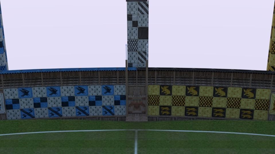 Quidditch Stadium Low-poly 3D model_9