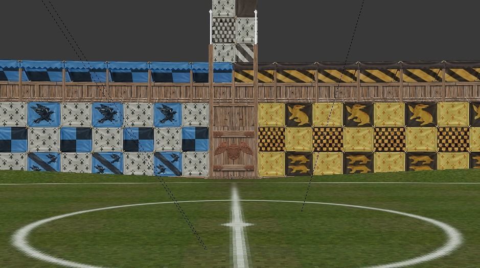 Quidditch Stadium Low-poly 3D model_23