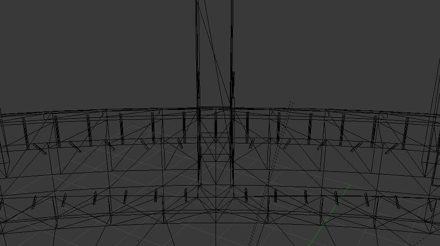 Quidditch Stadium Low-poly 3D model_90