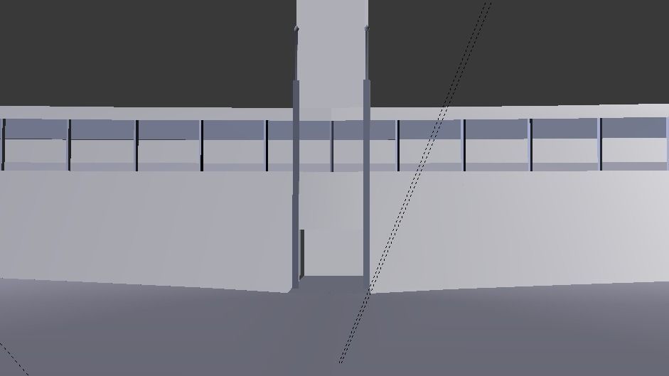 Quidditch Stadium Low-poly 3D model_64