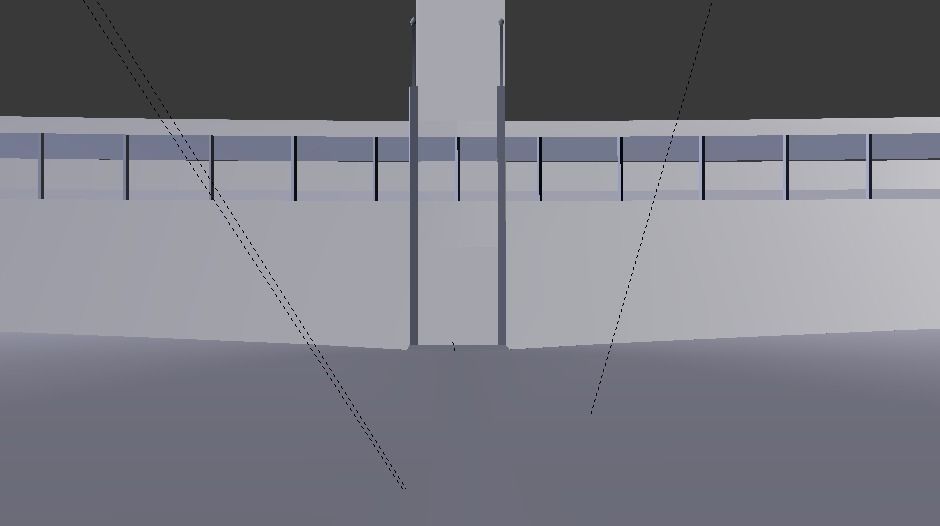 Quidditch Stadium Low-poly 3D model_63