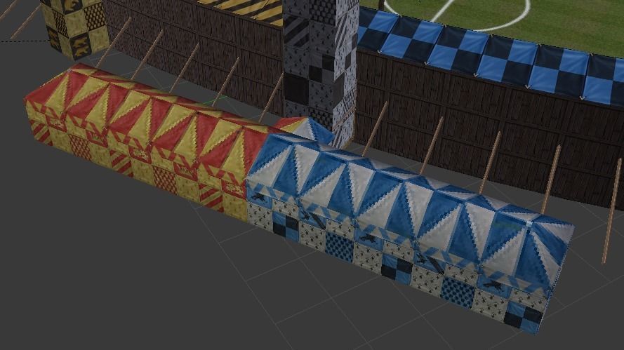 Quidditch Stadium Low-poly 3D model_55