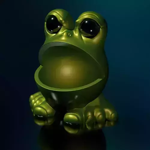 Frog-Man - STL 3D Print Model High-Polygon