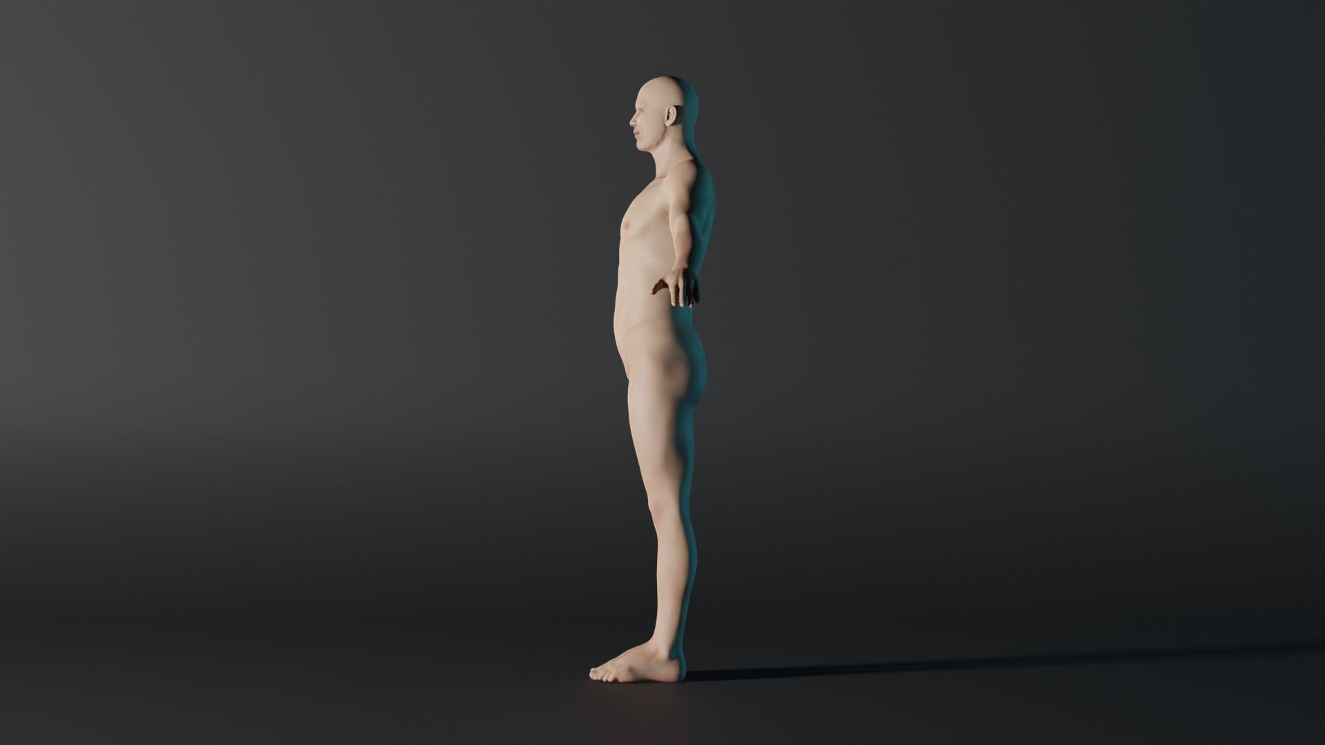Realistic Male - Gary 3D model_4