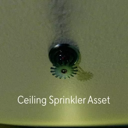 Ceiling Sprinkler Asset Low-poly 3D model