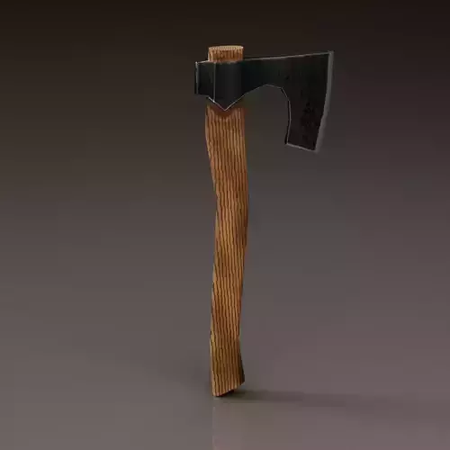 Viking Battle Axe with thick blade