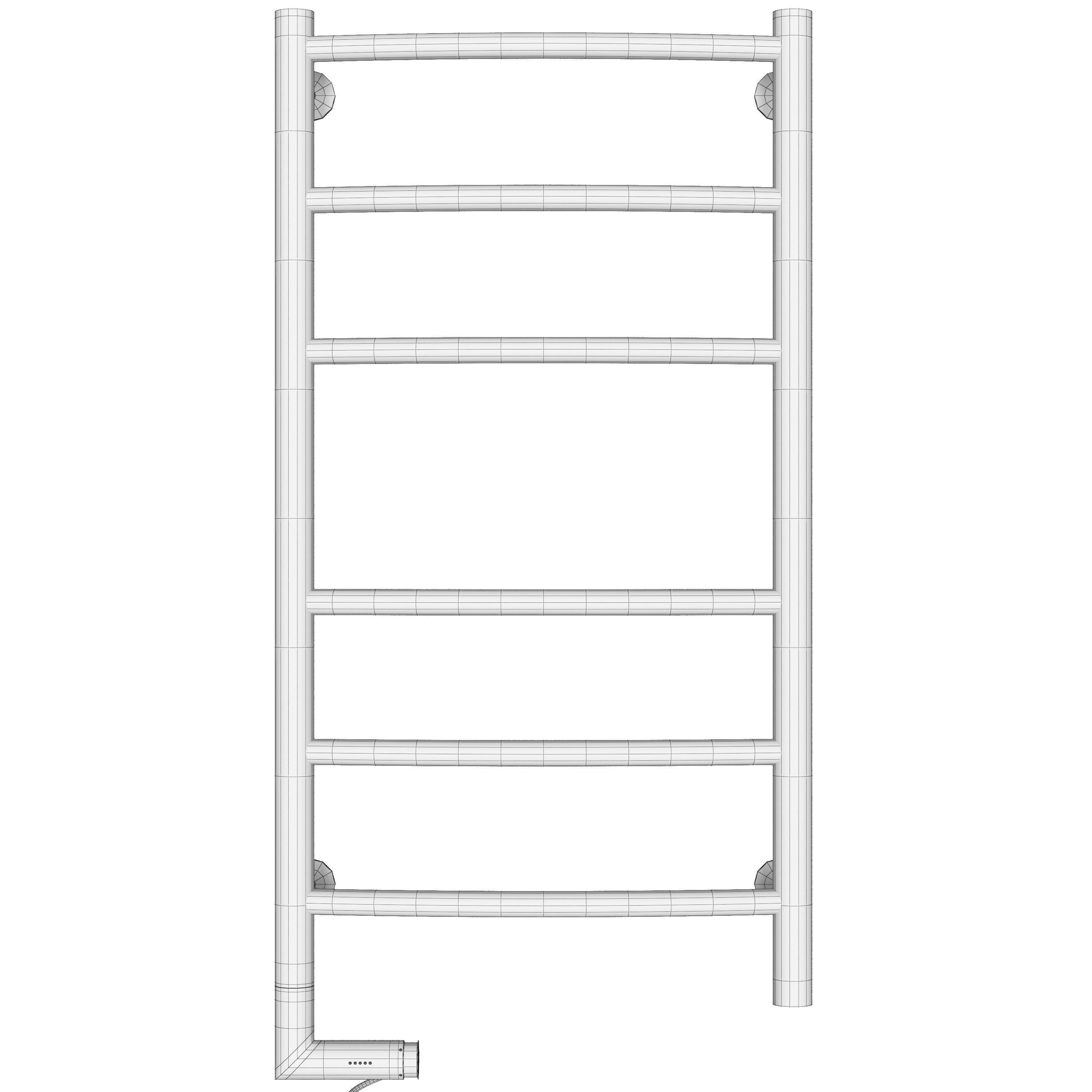 Electric towel warmer Sunerzha Galant 20 80x40 left 3D model_1
