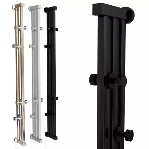 Electric towel warmer Sunerzha Horda 4 0 120x1white silver black