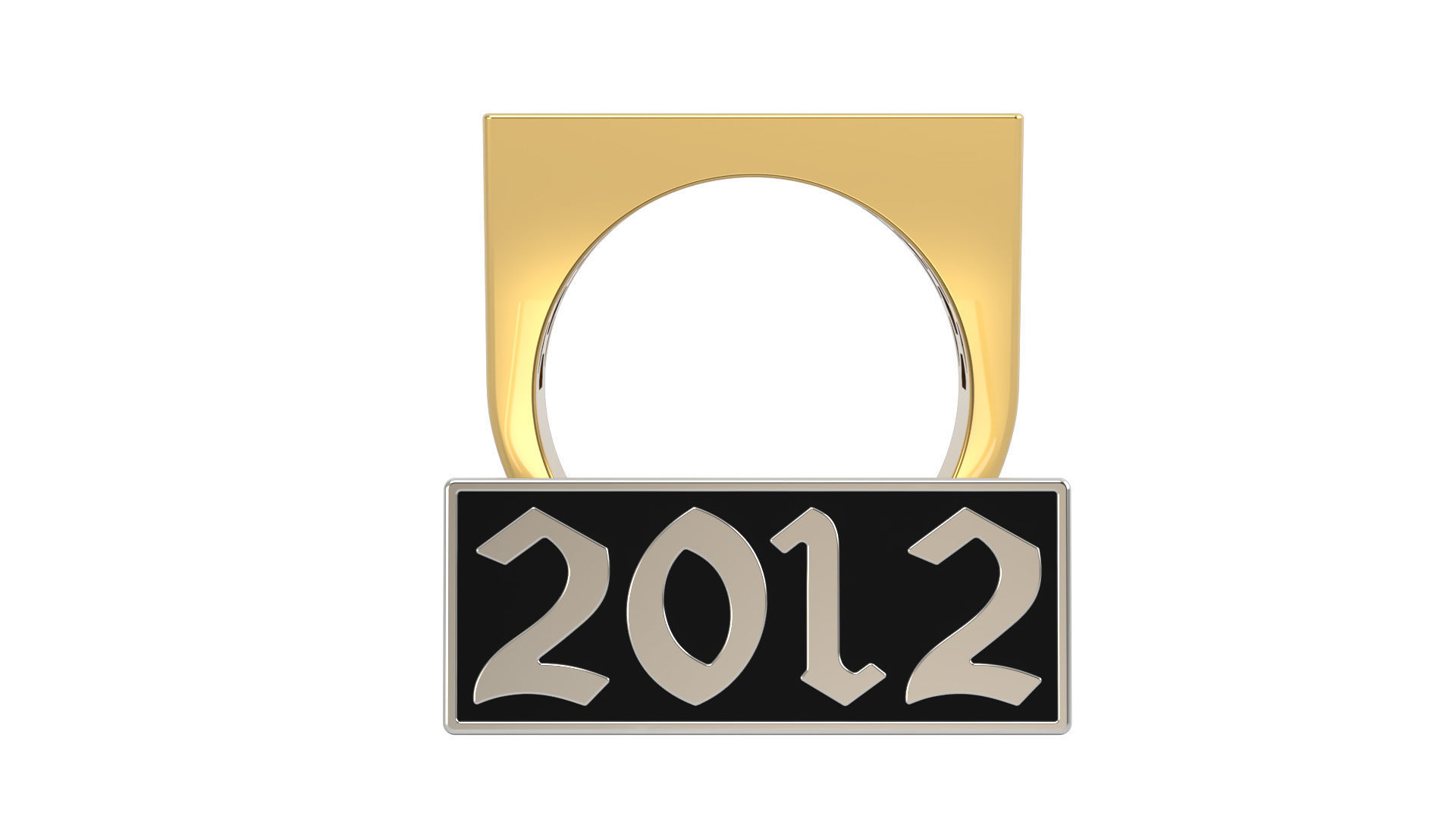 1980 - 2019 Ring Set with and without gallery Size 5 - 9 US 3D Model Collection_39