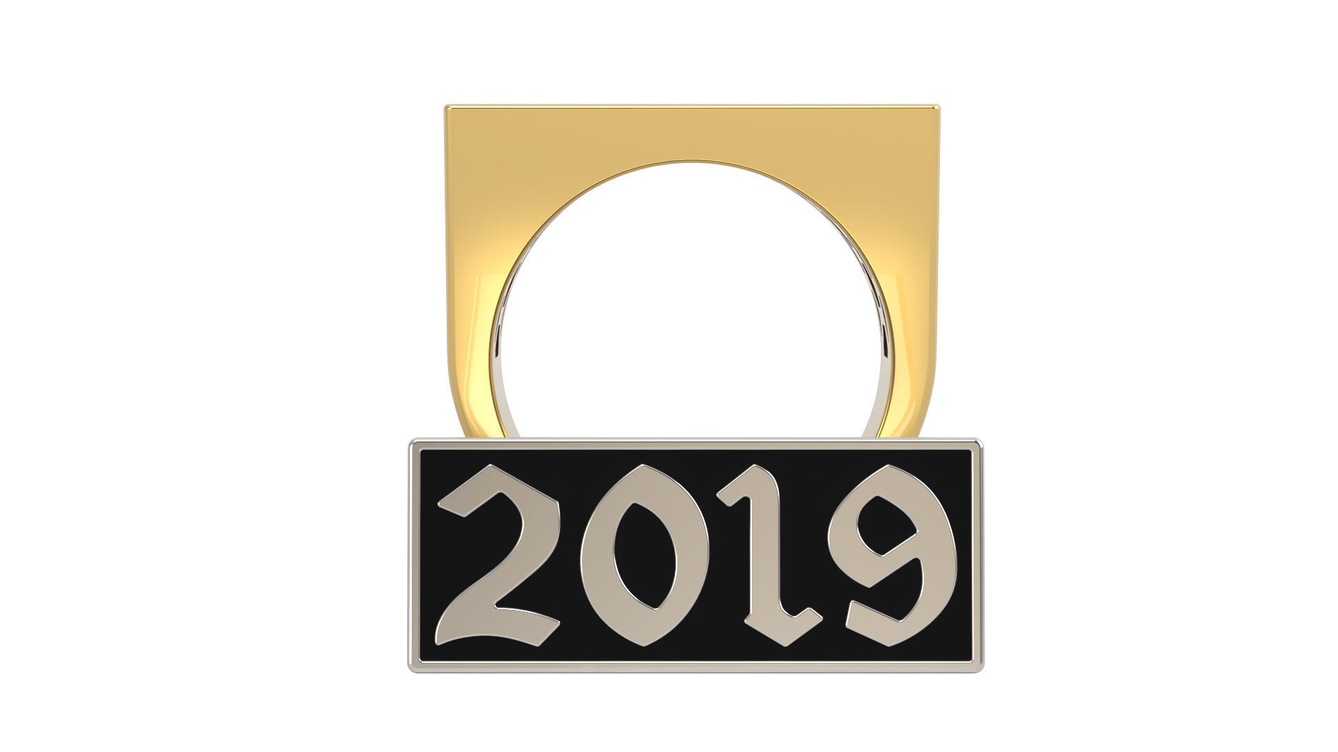 1980 - 2019 Ring Set with and without gallery Size 5 - 9 US 3D Model Collection_46