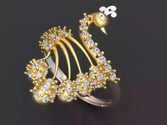 Peacock Style beautiful Ring for women