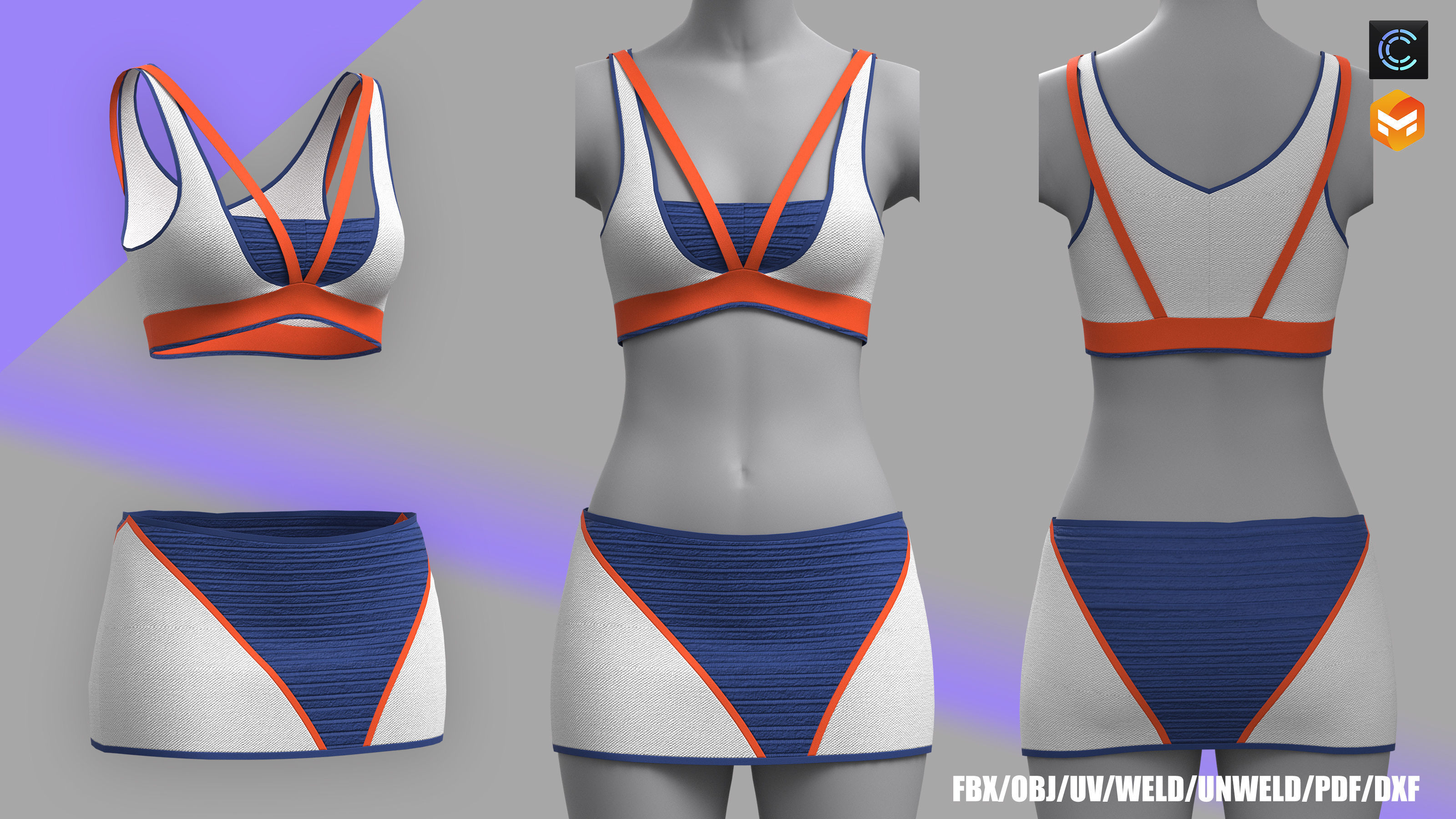 swimsuit-summer 3D model_7