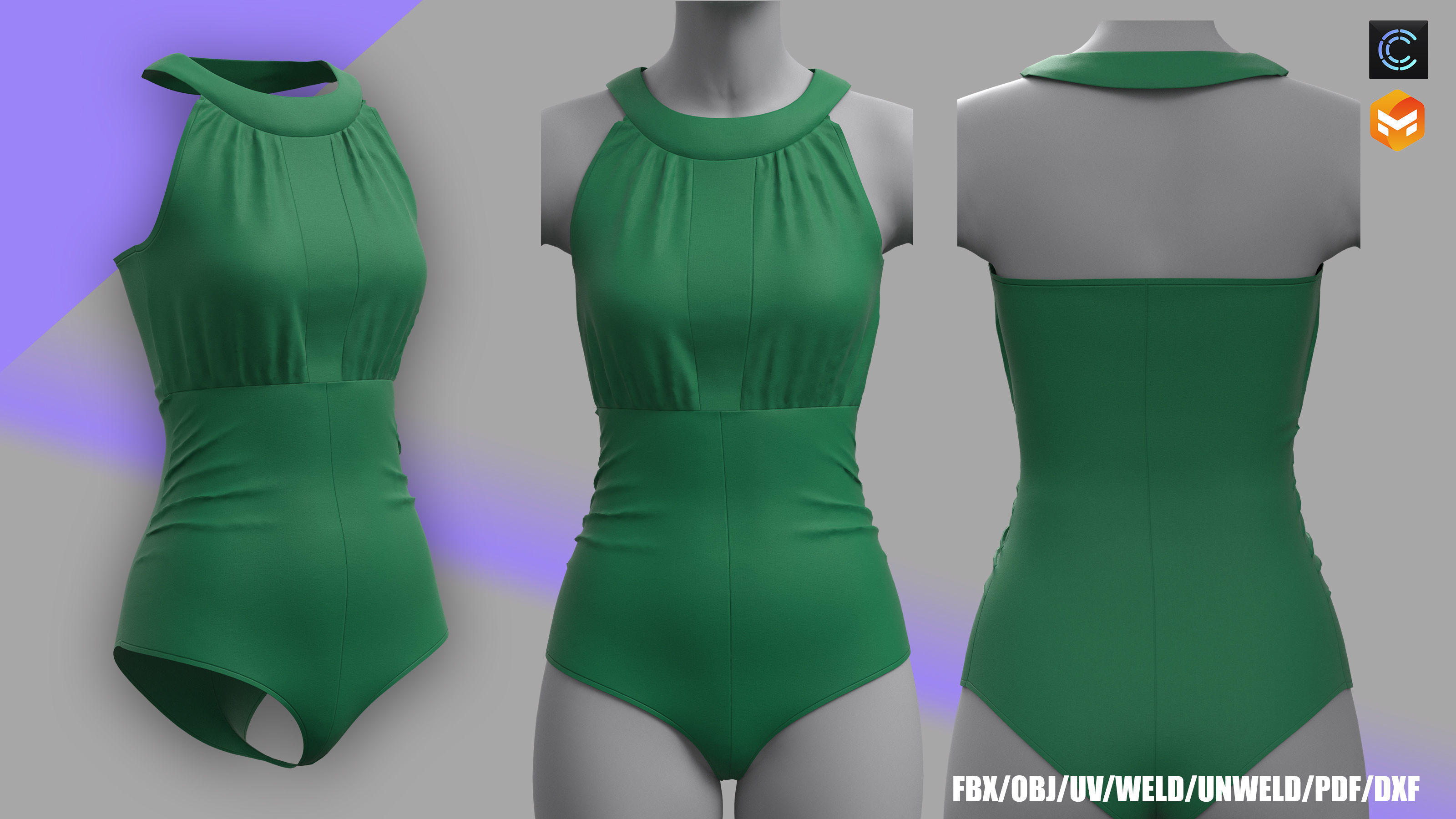 swimsuit-summer 3D model_2