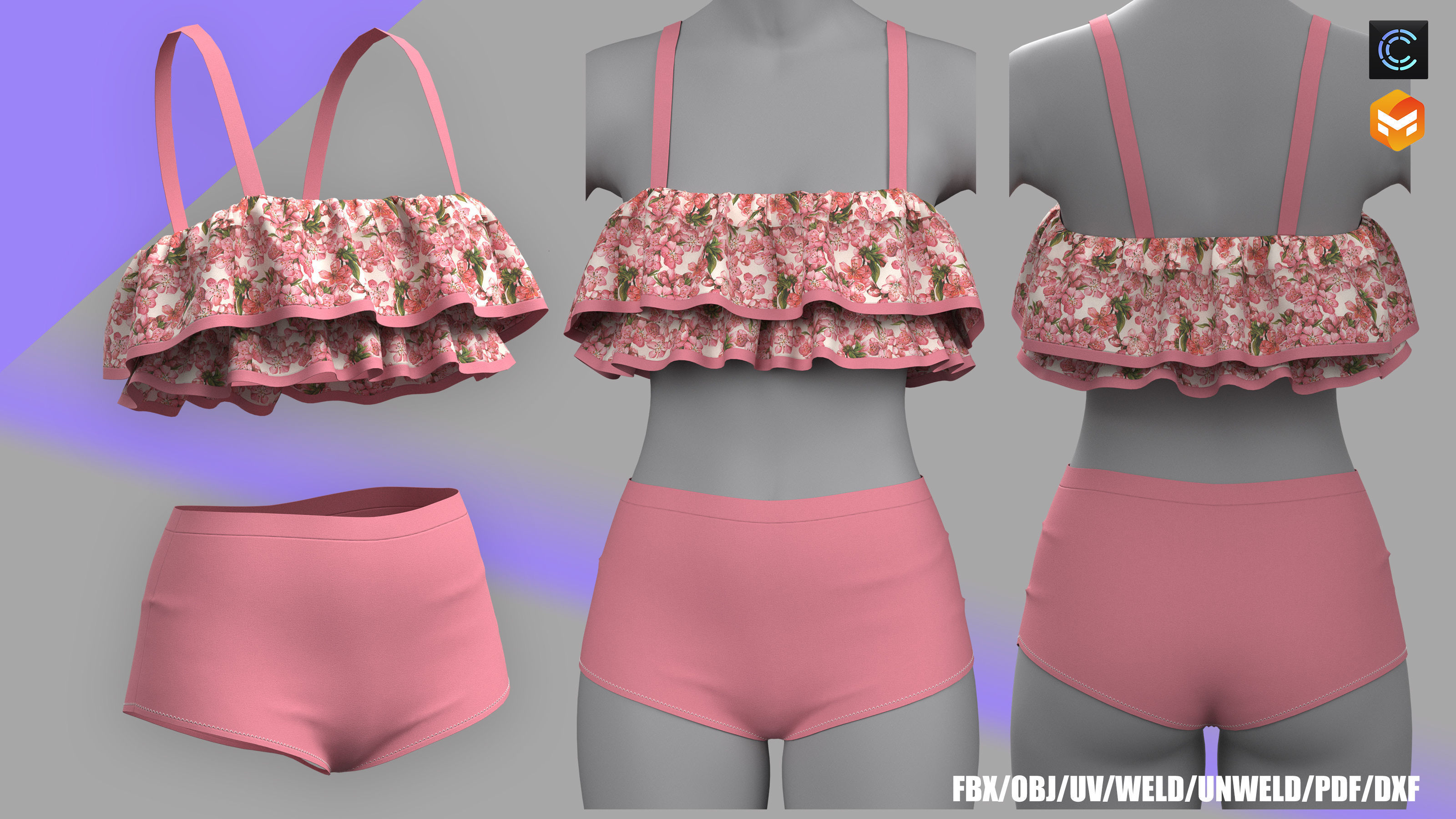 swimsuit-summer 3D model_3