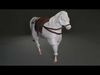 Cartoon Horse Low-poly 3D model_1