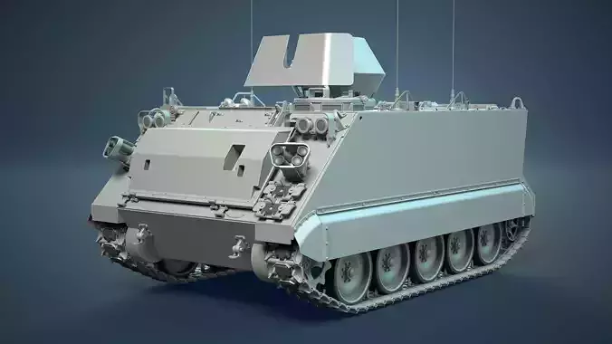 M113 APC High-Poly 3D model