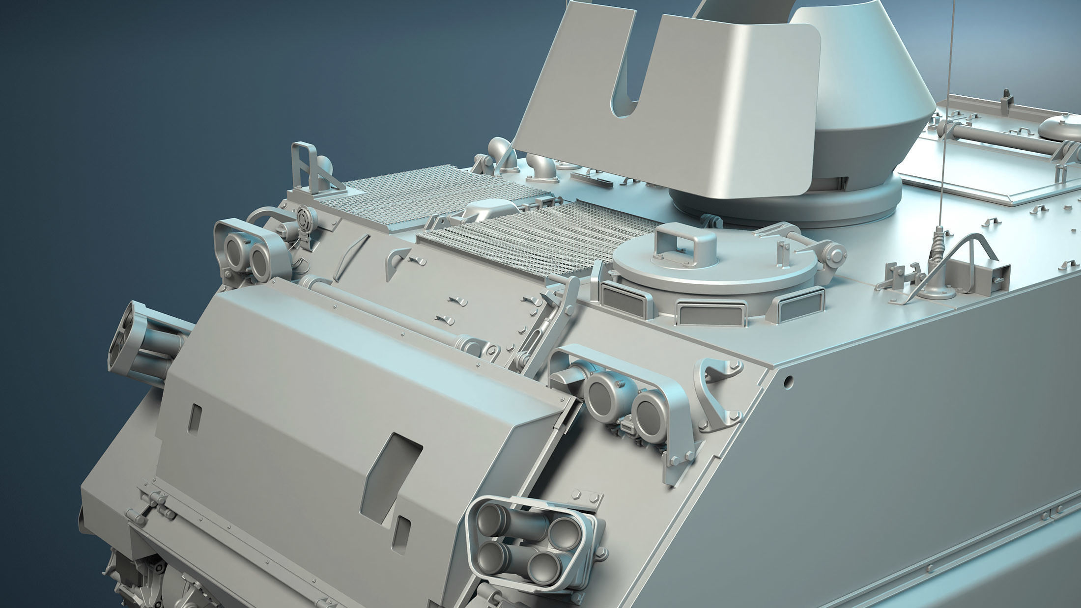 M113 APC High-Poly 3D model_9