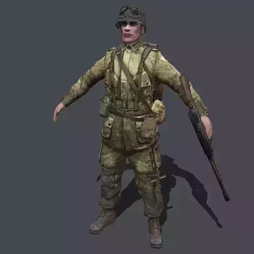 American WWII Soldier