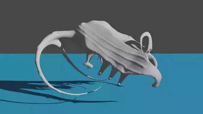 realistic and epic creature bird