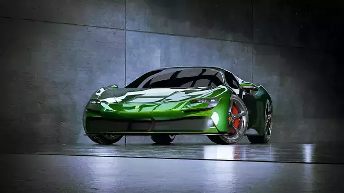 Ferrari SF90 Stradale 3D model