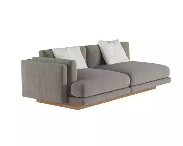 Lounge sofa  design Piero Lissoni 3D model