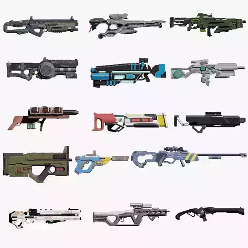 Sci fi 15 Guns