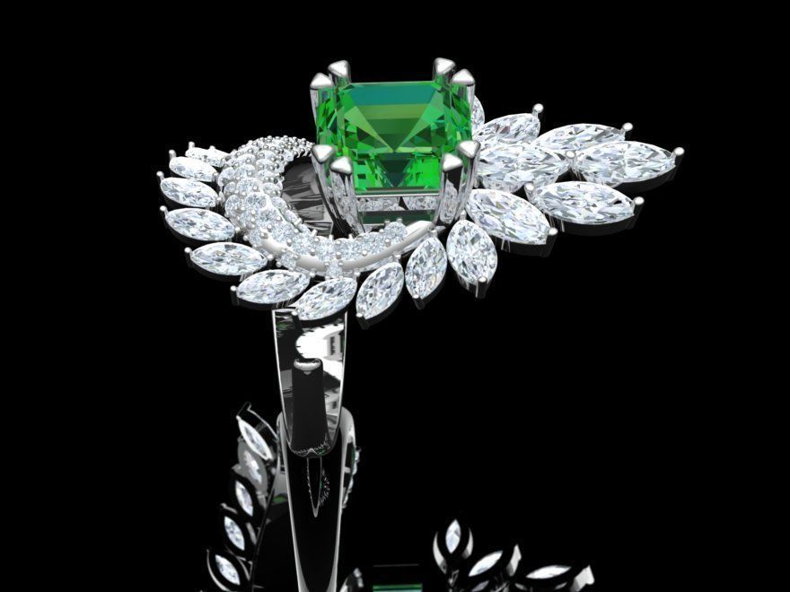 WEDDING RING 3D print model_6