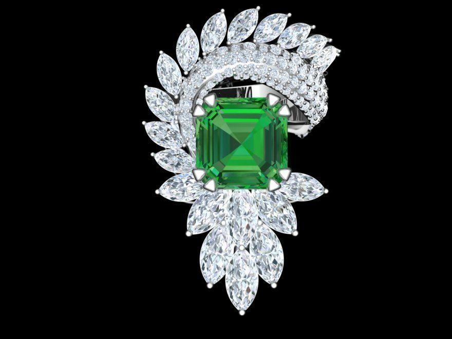 WEDDING RING 3D print model_3