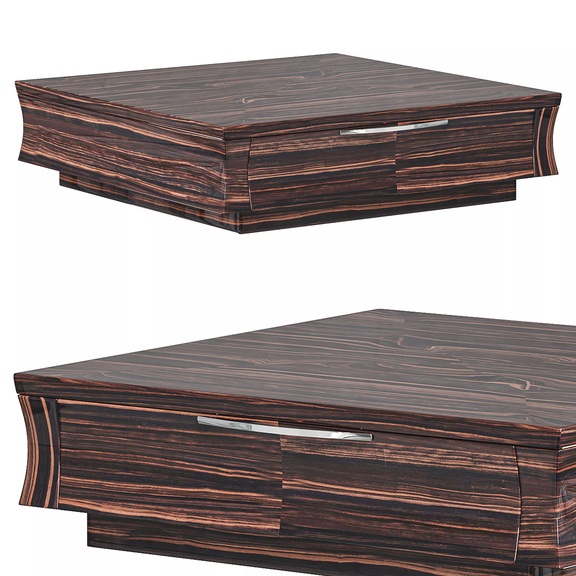 SQUARE COFFEE TABLE by giorgiocollection 3D model_0