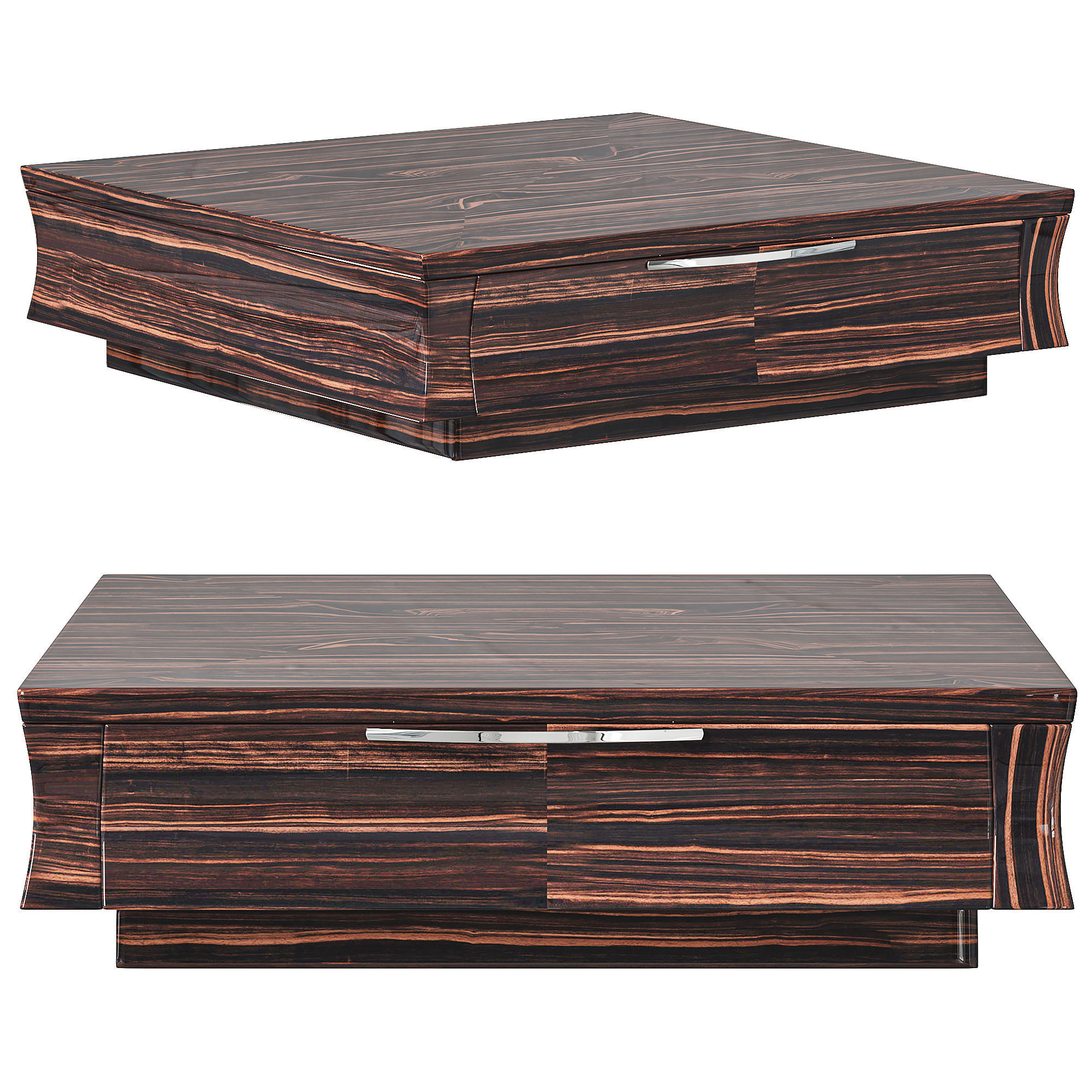 SQUARE COFFEE TABLE by giorgiocollection 3D model_1