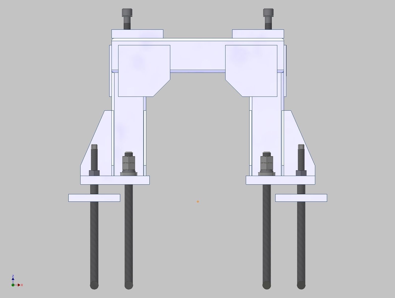 26367-ROBOT BASE KAWASAKI BX100S-500 3D model_3