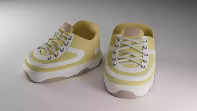 Cartoon sneakers