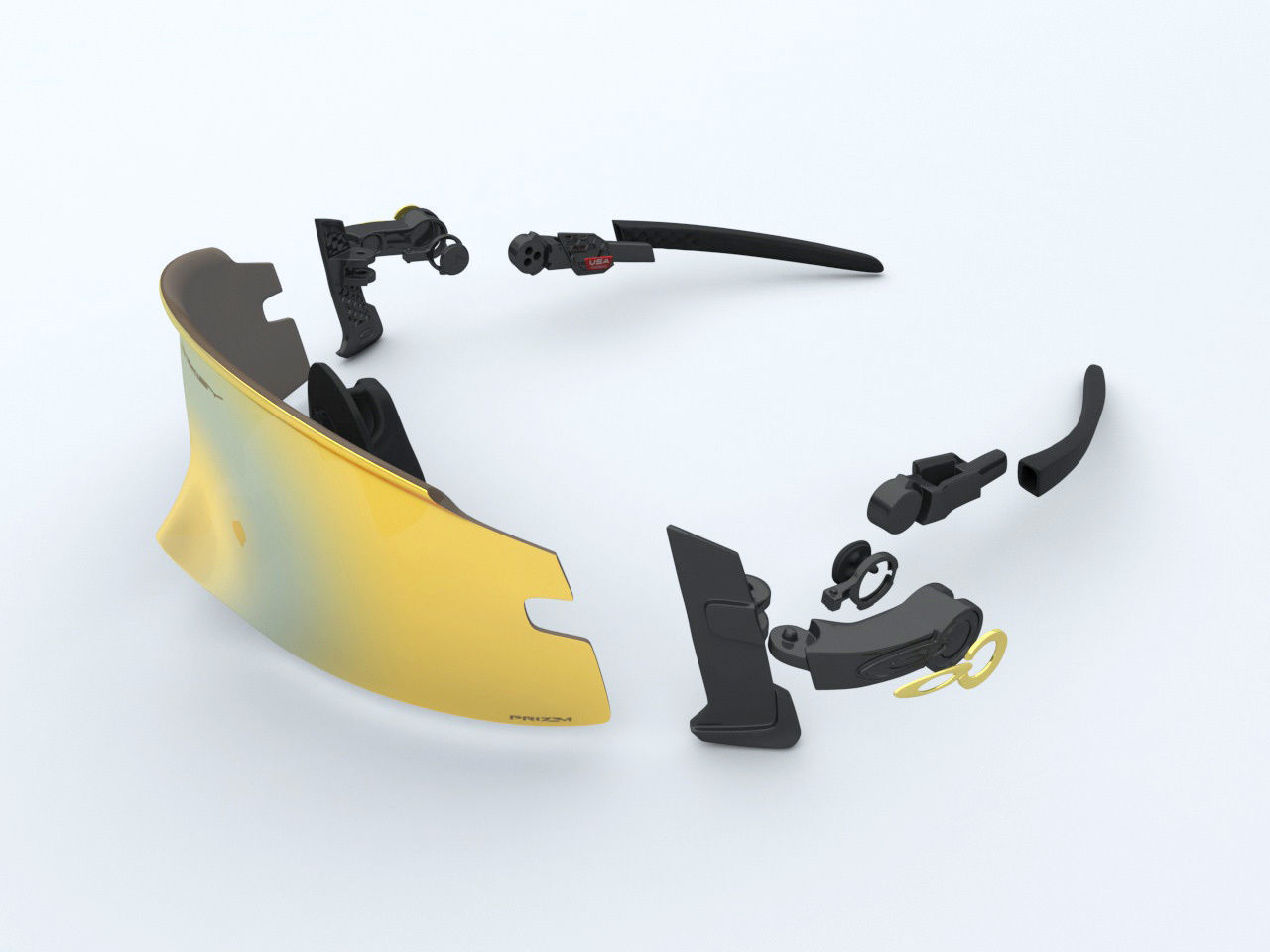 Oakley Kato sunglasses 3D model_2