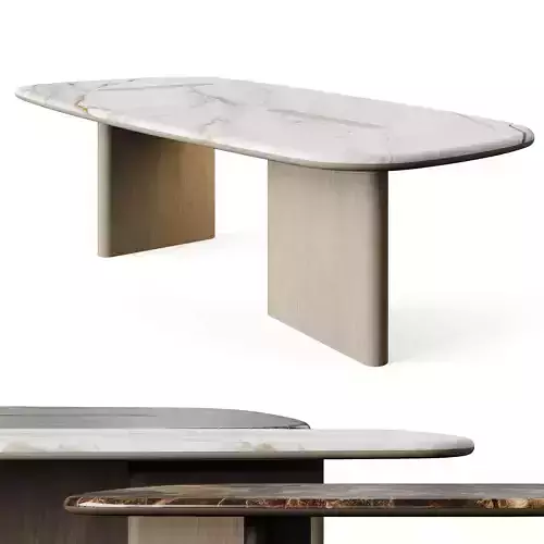 Carpanese Home LINEA T Dinning Table Rising Collection
