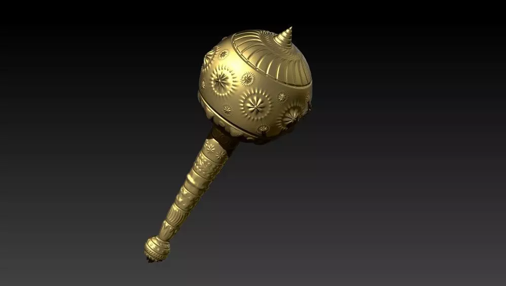 Gada 3D Model 3D print model_0