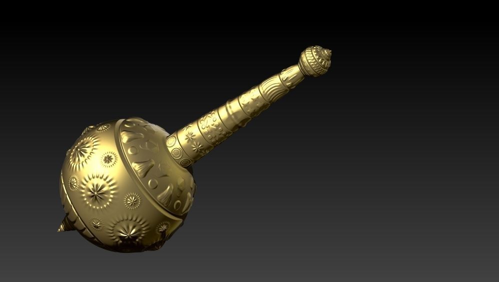 Gada 3D Model 3D print model_2