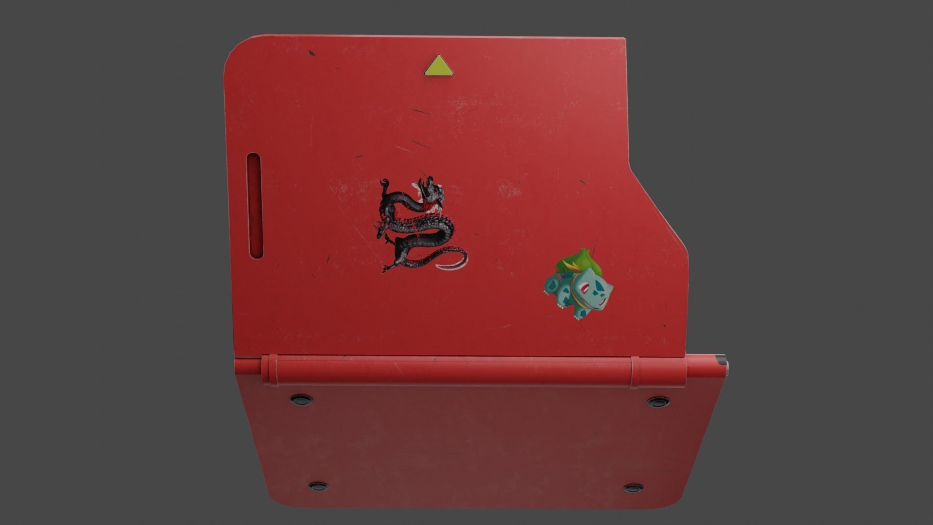 Pokedex 3D Model Free low-poly 3D model_2