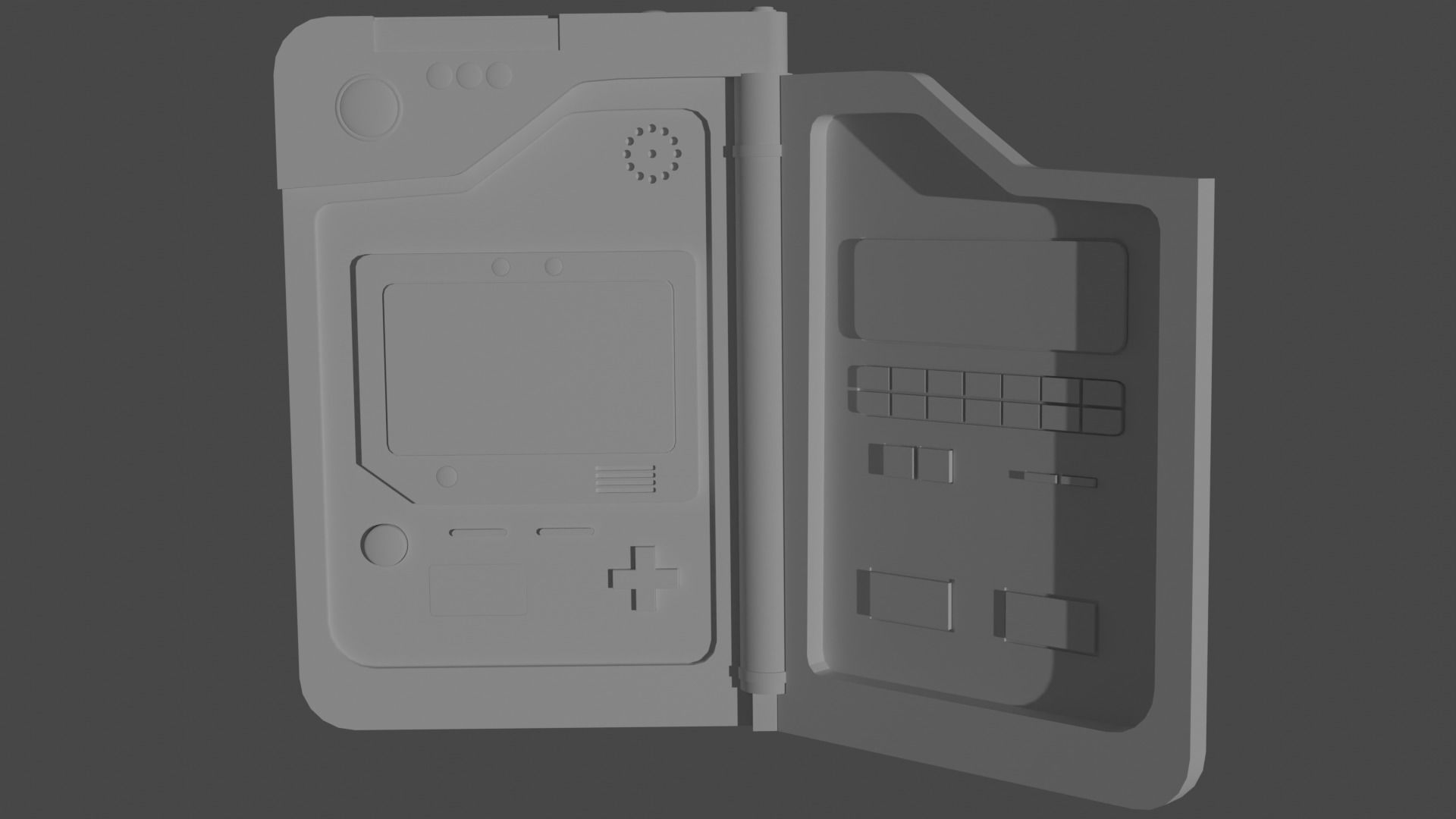 Pokedex 3D Model Free low-poly 3D model_4