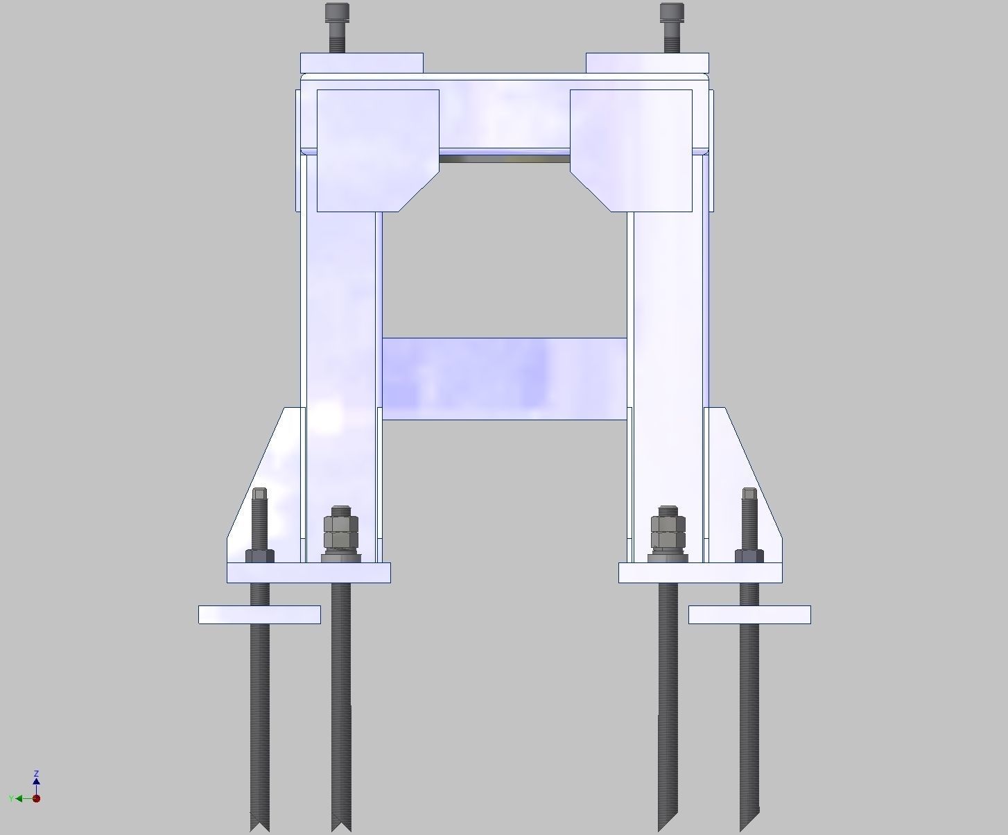 26368-ROBOT BASE KAWASAKI BX100S-700 3D model_2