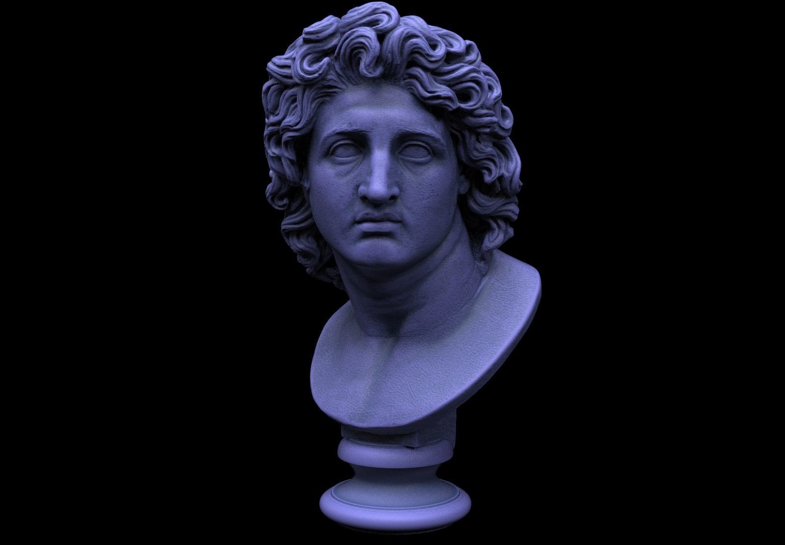 Alexander the great Helios 3D print model_2