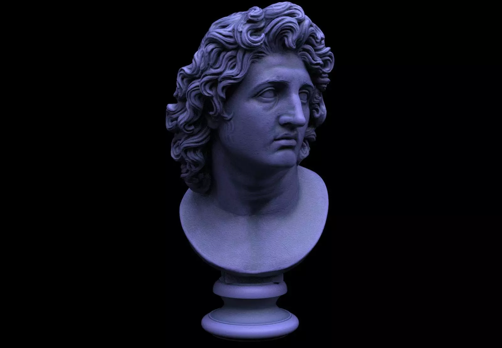 Alexander the great Helios 3D print model_0