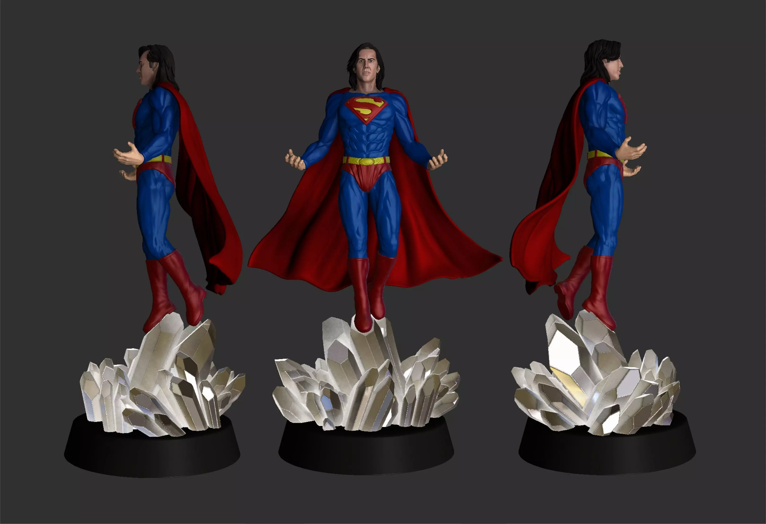 superman lives nicolas cage 6 inch figure Free 3D print model_0