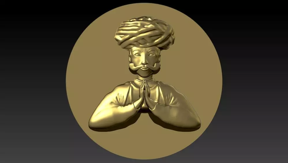 Man Model 3D print model_0