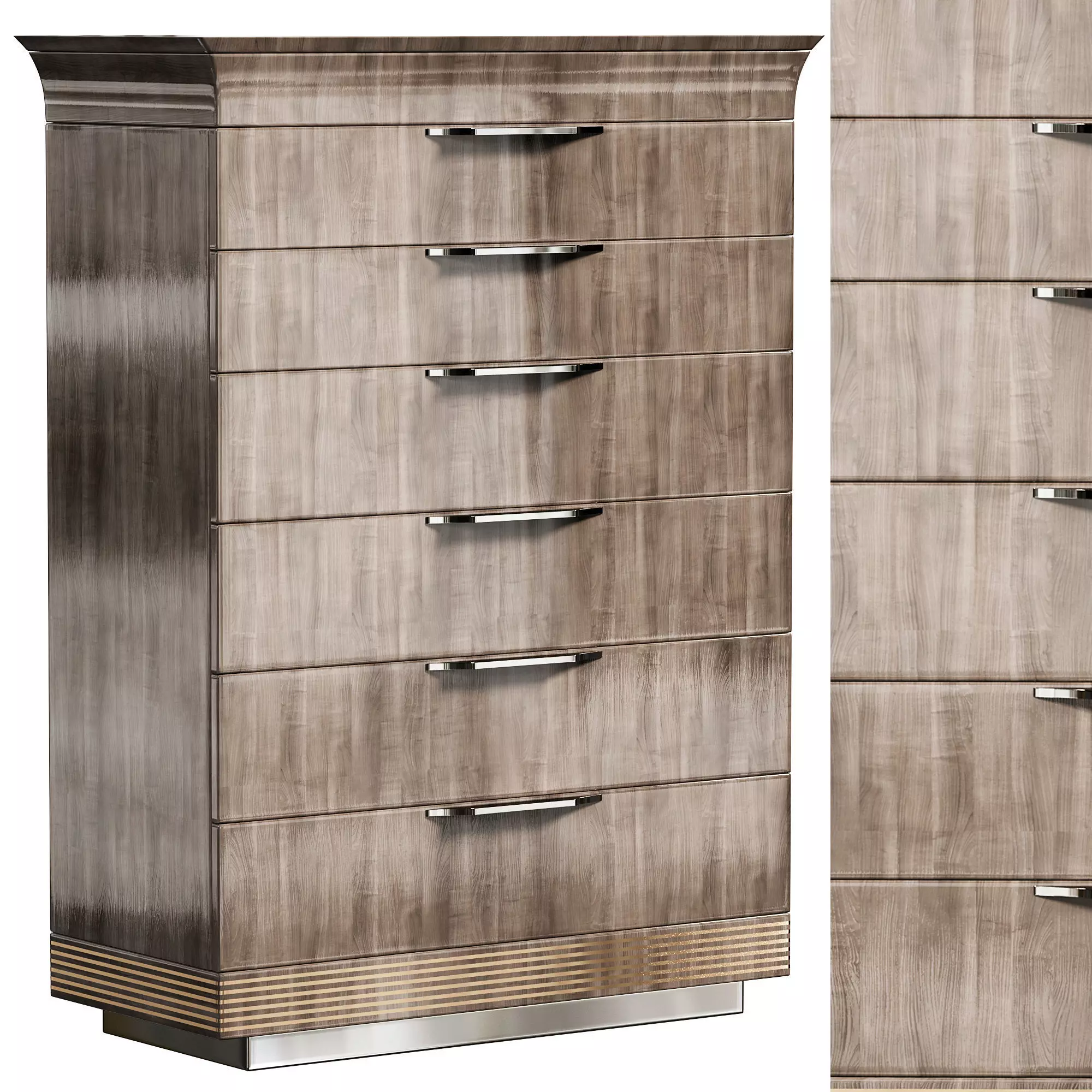 Alchemy vysokiy komod by giorgiocollection 3D model_0