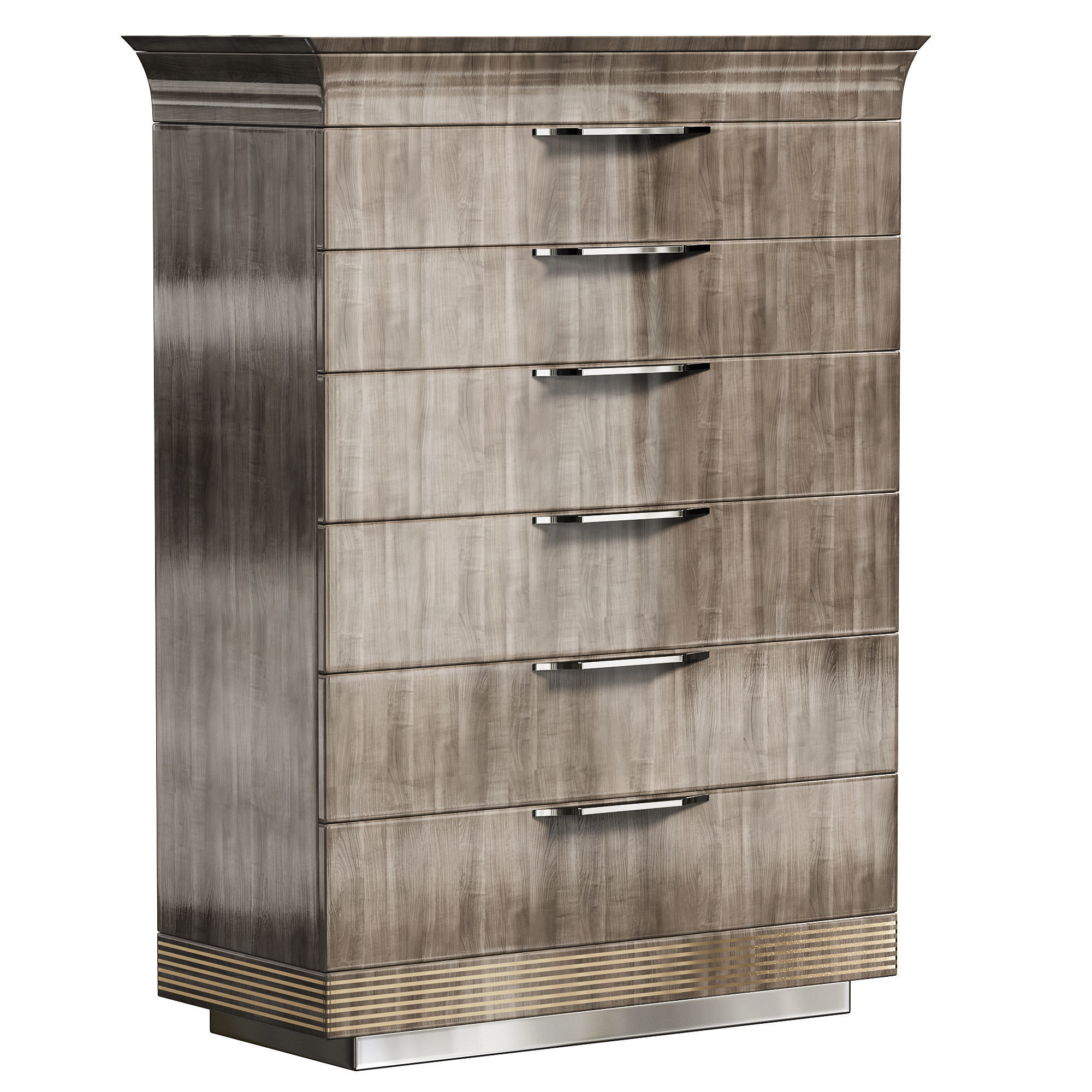 Alchemy vysokiy komod by giorgiocollection 3D model_1