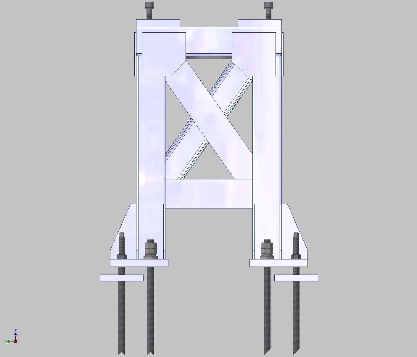 26369-ROBOT BASE KAWASAKI BX100S-900 3D model_2